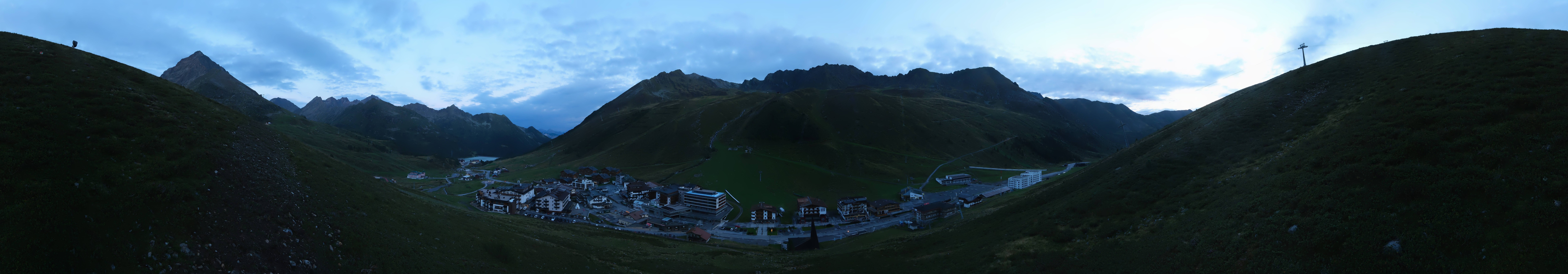 Archiv Foto Webcam Ortsblick Kühtai