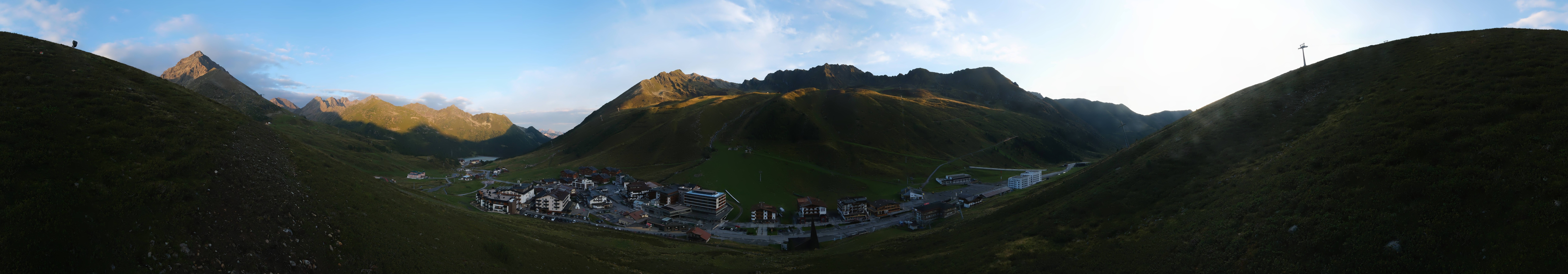 Archiv Foto Webcam Ortsblick Kühtai