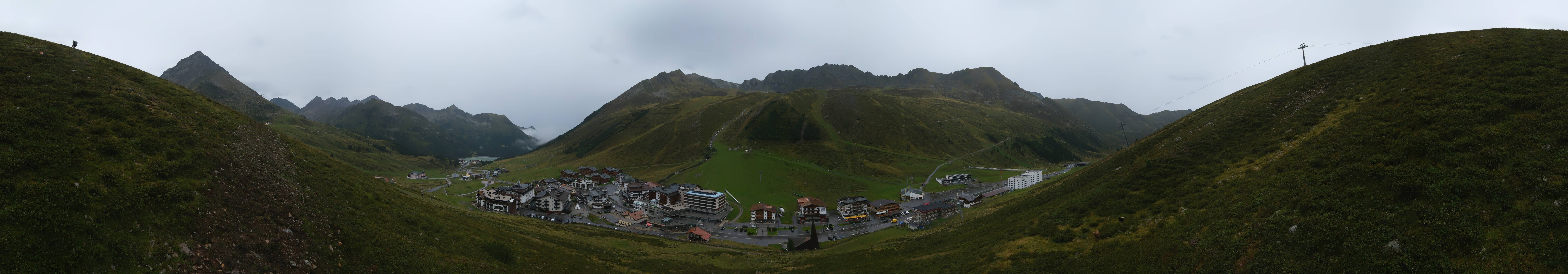 Archiv Foto Webcam Ortsblick Kühtai