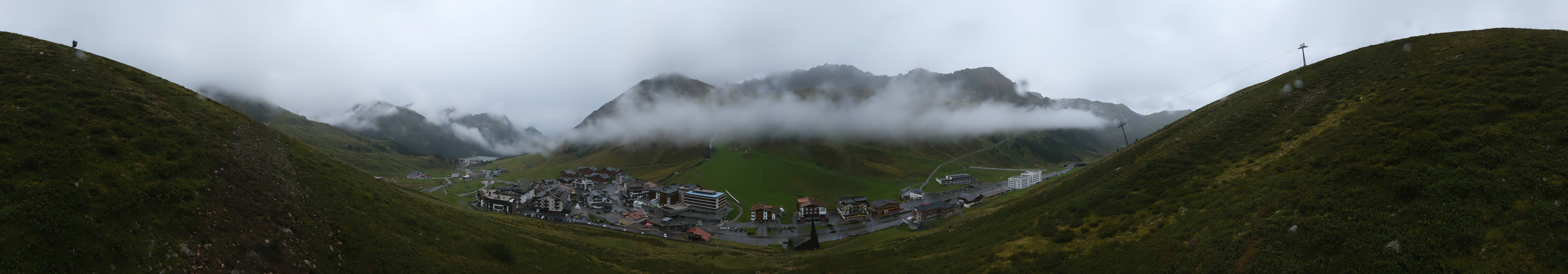 Archiv Foto Webcam Ortsblick Kühtai