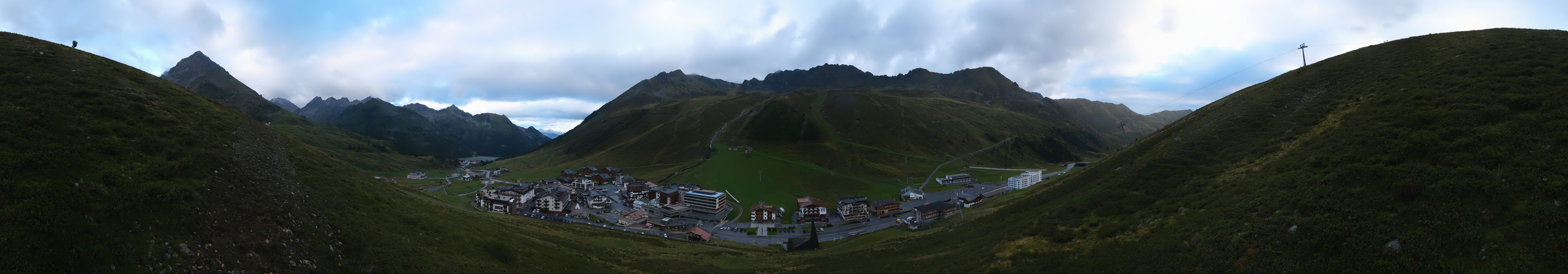 Archiv Foto Webcam Ortsblick Kühtai