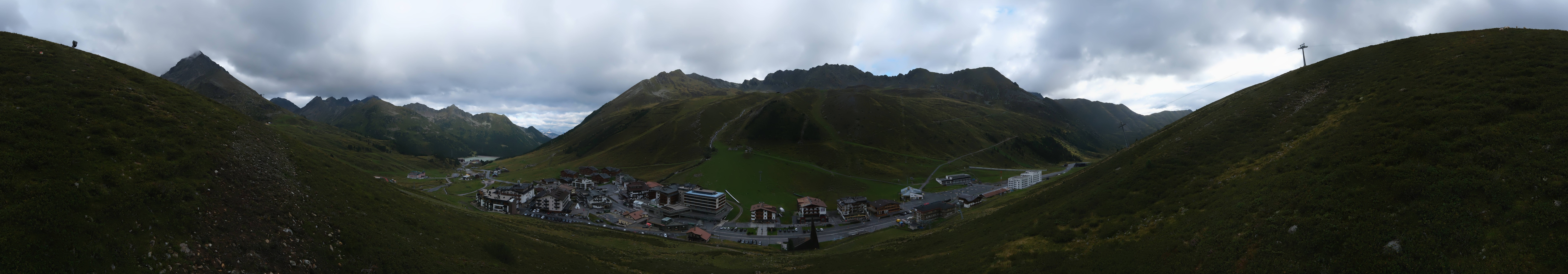 Archiv Foto Webcam Ortsblick Kühtai