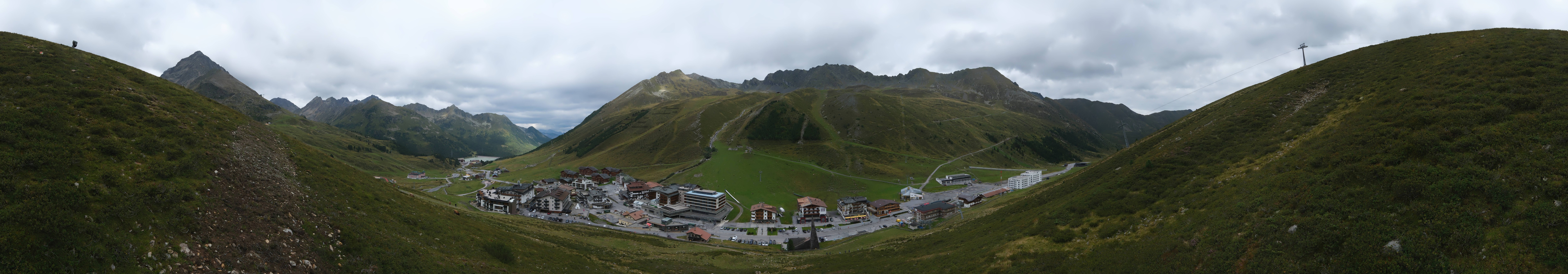 Archiv Foto Webcam Ortsblick Kühtai