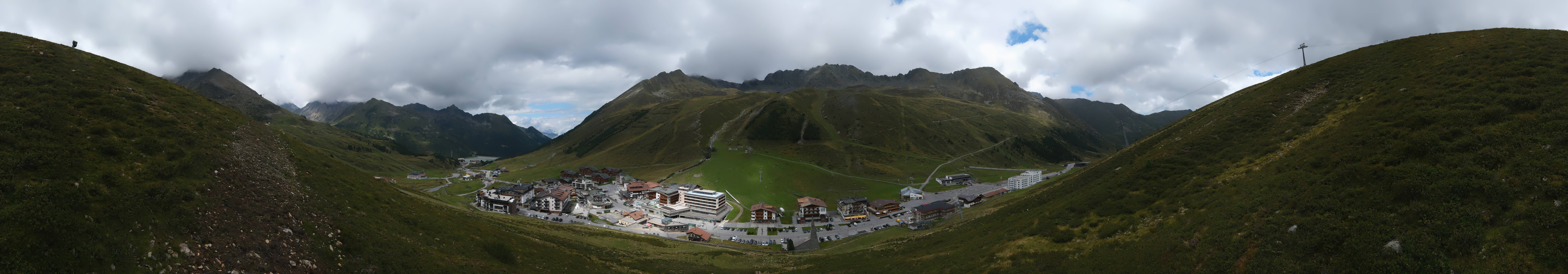 Archiv Foto Webcam Ortsblick Kühtai
