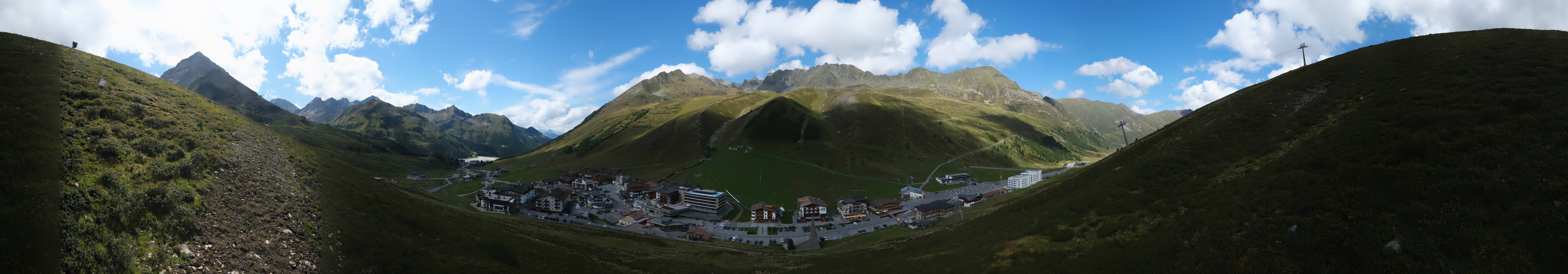 Archiv Foto Webcam Ortsblick Kühtai