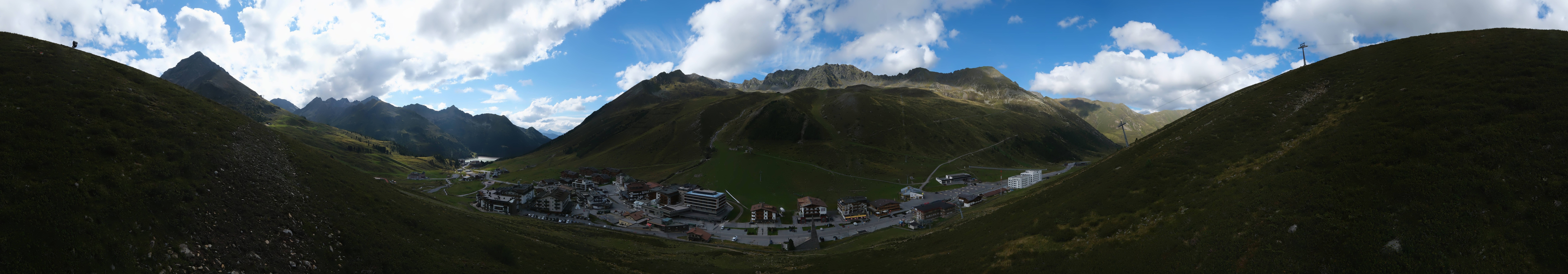 Archiv Foto Webcam Ortsblick Kühtai