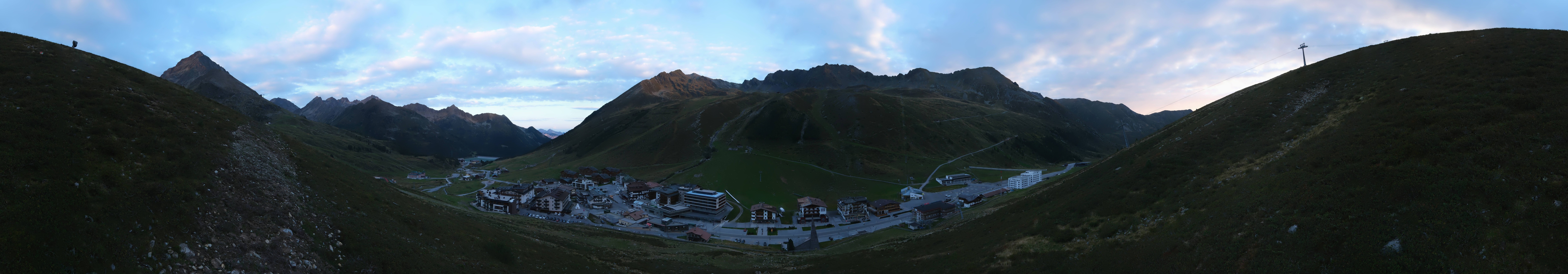 Archiv Foto Webcam Ortsblick Kühtai