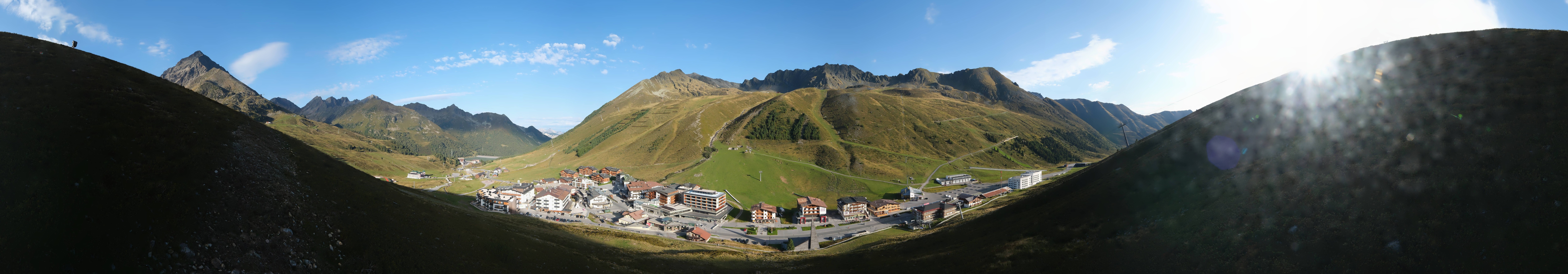 Archiv Foto Webcam Ortsblick Kühtai