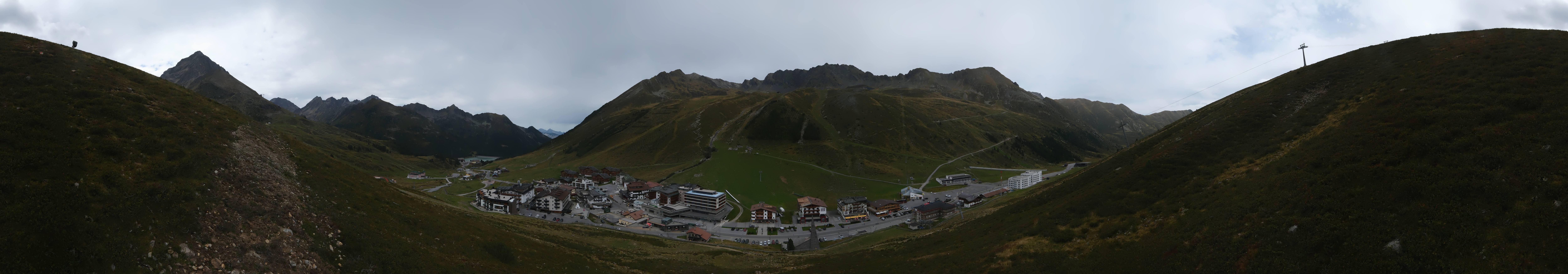 Archiv Foto Webcam Ortsblick Kühtai