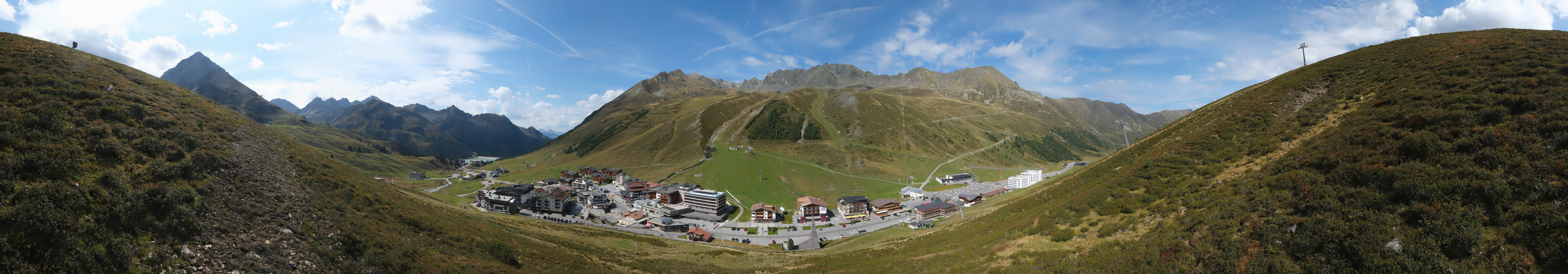 Archiv Foto Webcam Ortsblick Kühtai