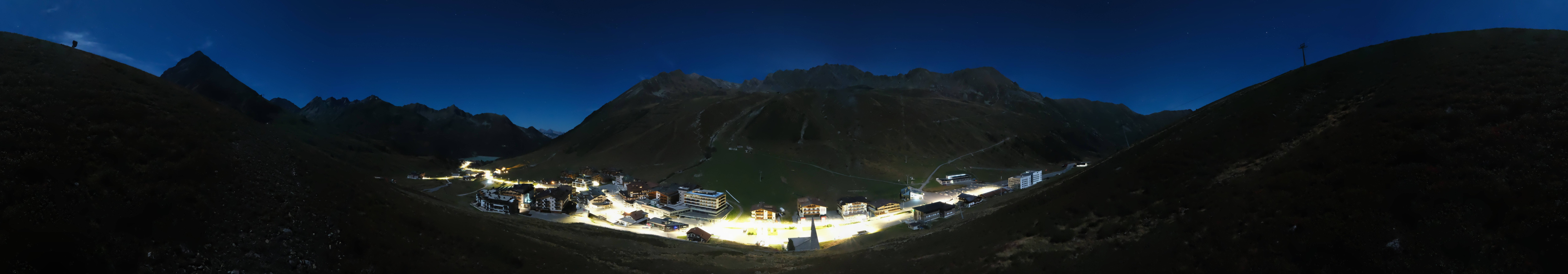 Archiv Foto Webcam Ortsblick Kühtai