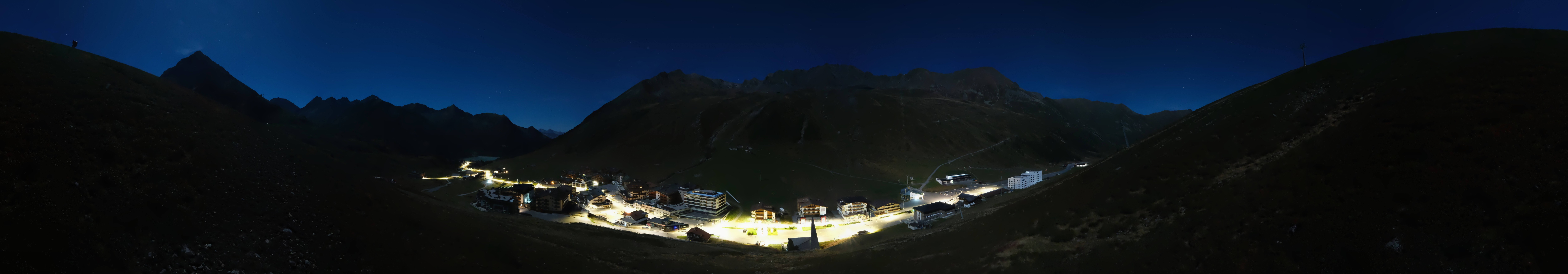 Archiv Foto Webcam Ortsblick Kühtai