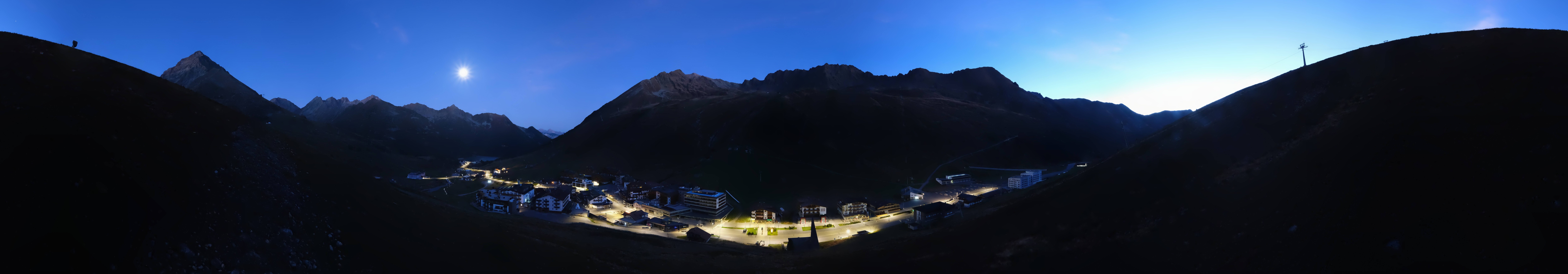 Archiv Foto Webcam Ortsblick Kühtai