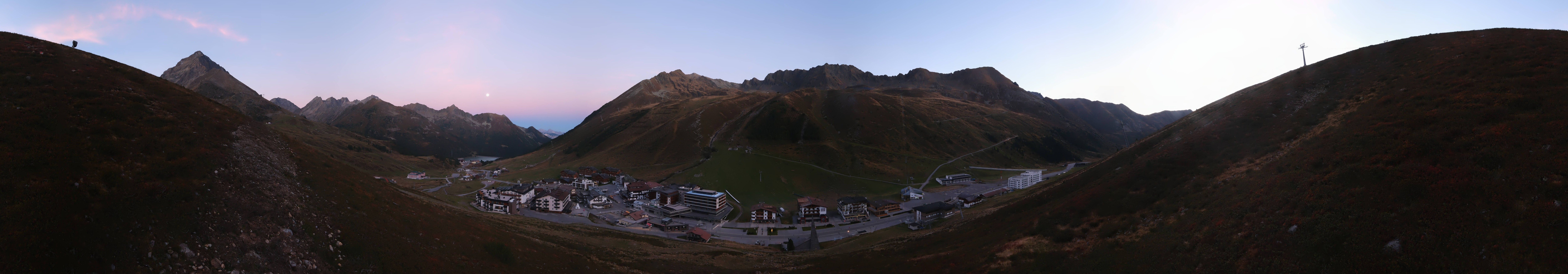 Archiv Foto Webcam Ortsblick Kühtai