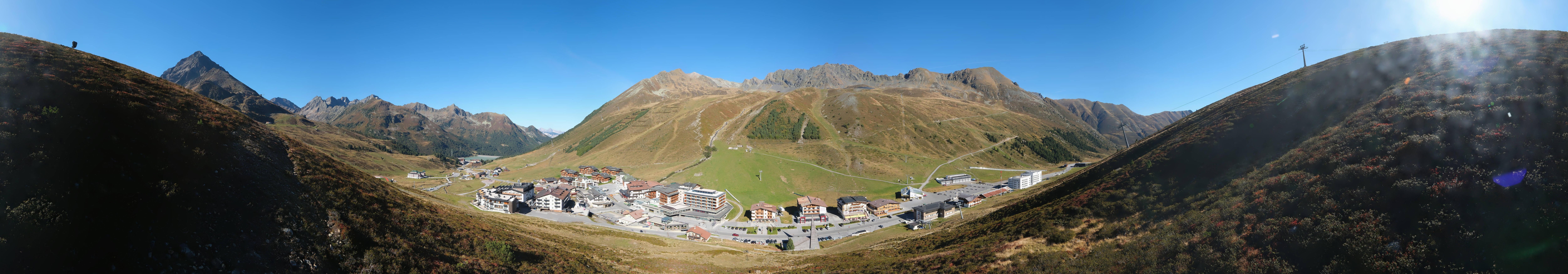 Archiv Foto Webcam Ortsblick Kühtai