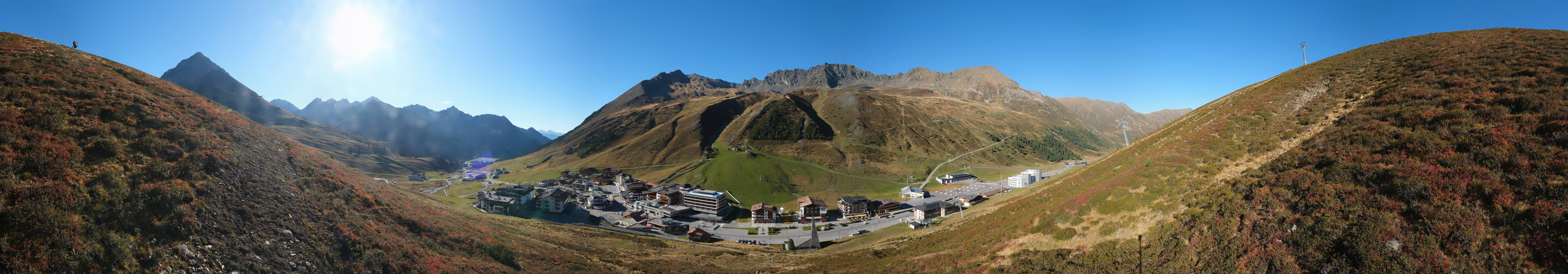 Archiv Foto Webcam Ortsblick Kühtai