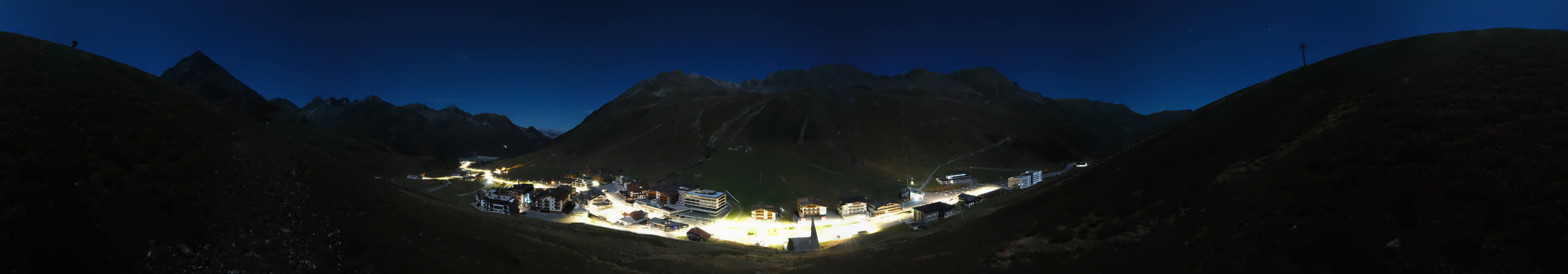 Archiv Foto Webcam Ortsblick Kühtai