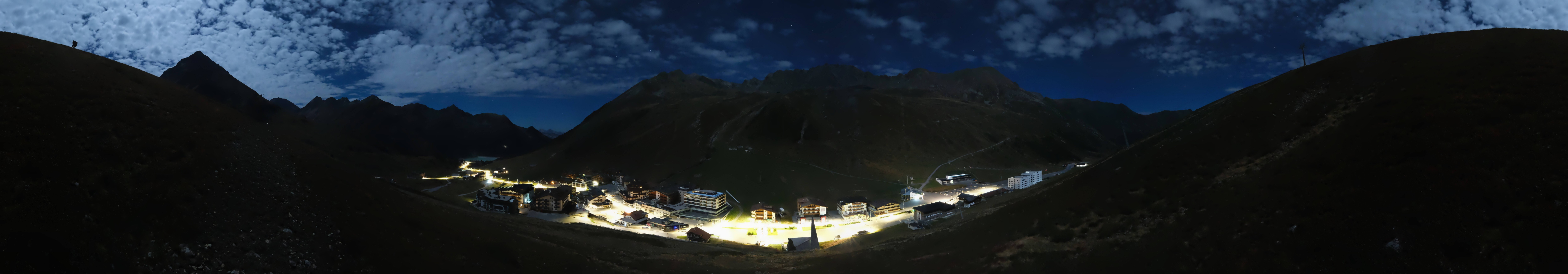 Archiv Foto Webcam Ortsblick Kühtai