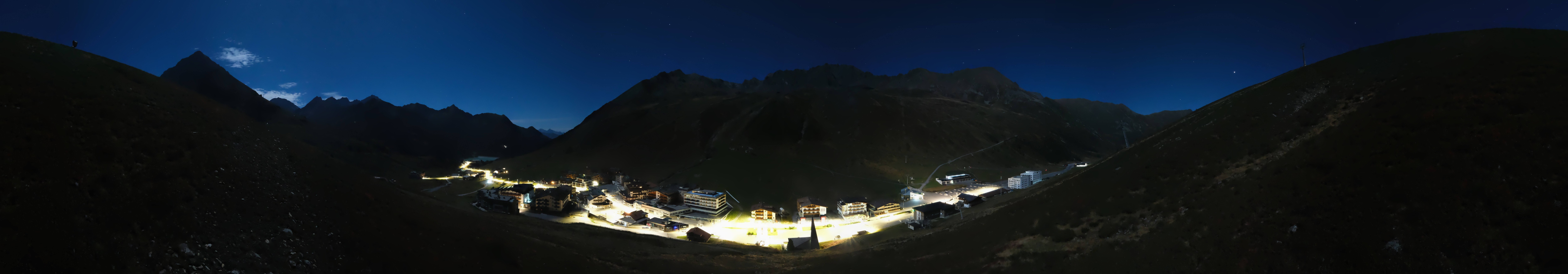 Archiv Foto Webcam Ortsblick Kühtai