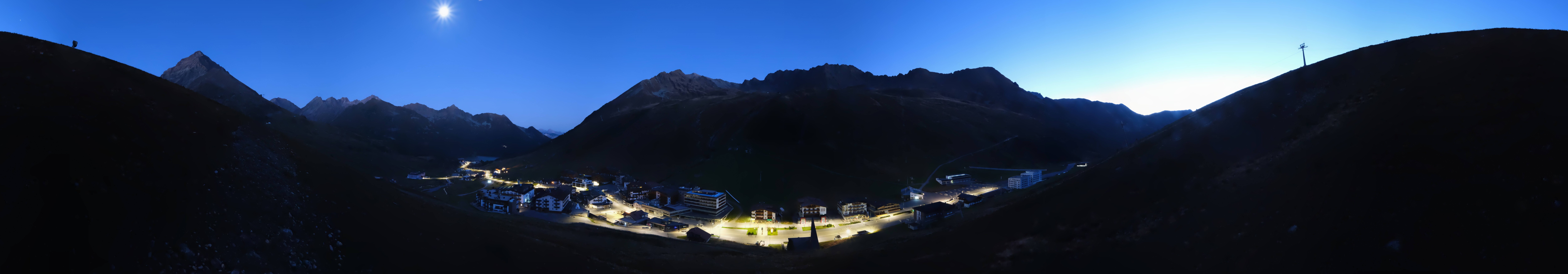 Archiv Foto Webcam Ortsblick Kühtai