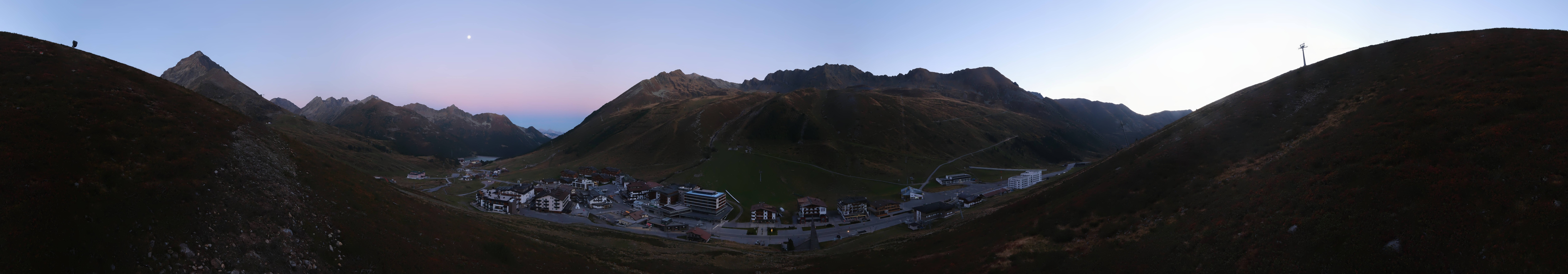 Archiv Foto Webcam Ortsblick Kühtai