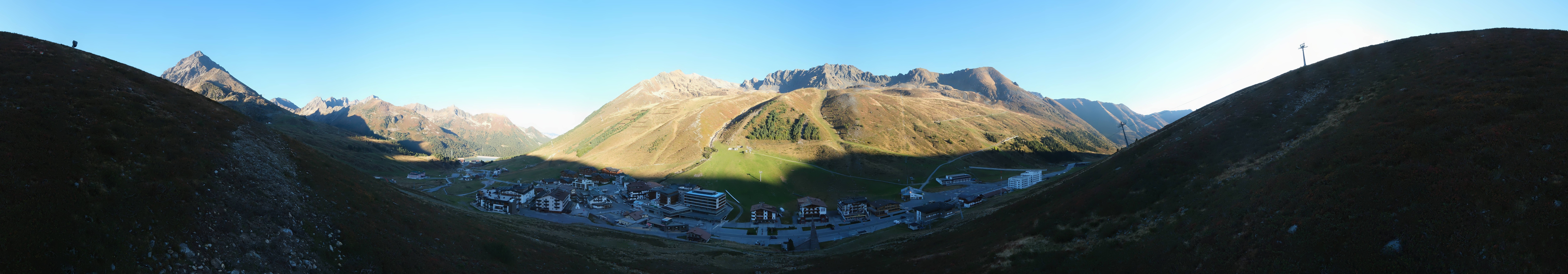 Archiv Foto Webcam Ortsblick Kühtai