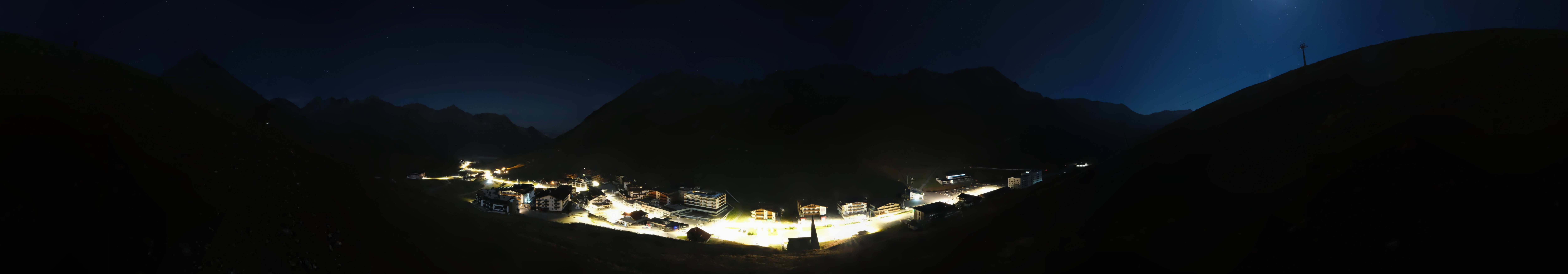 Archiv Foto Webcam Ortsblick Kühtai