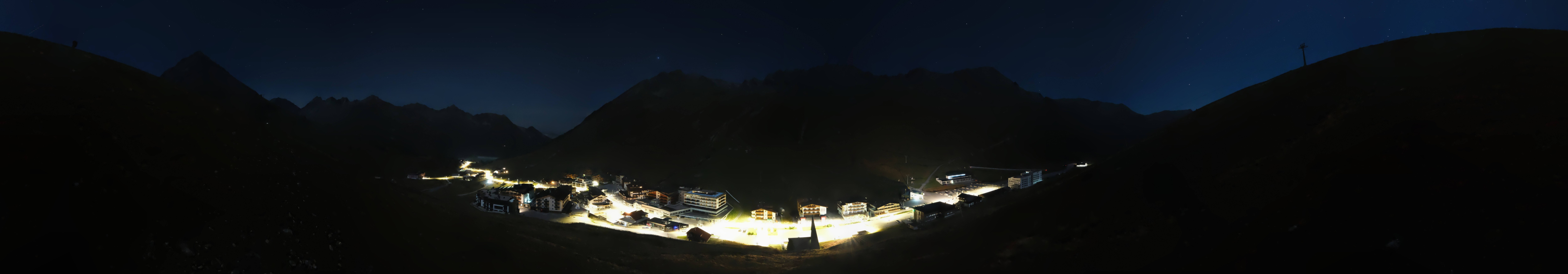Archiv Foto Webcam Ortsblick Kühtai