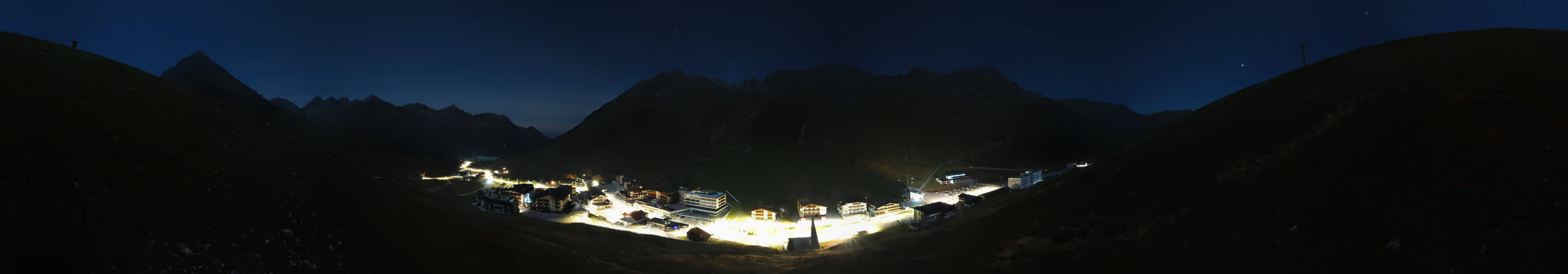 Archiv Foto Webcam Ortsblick Kühtai