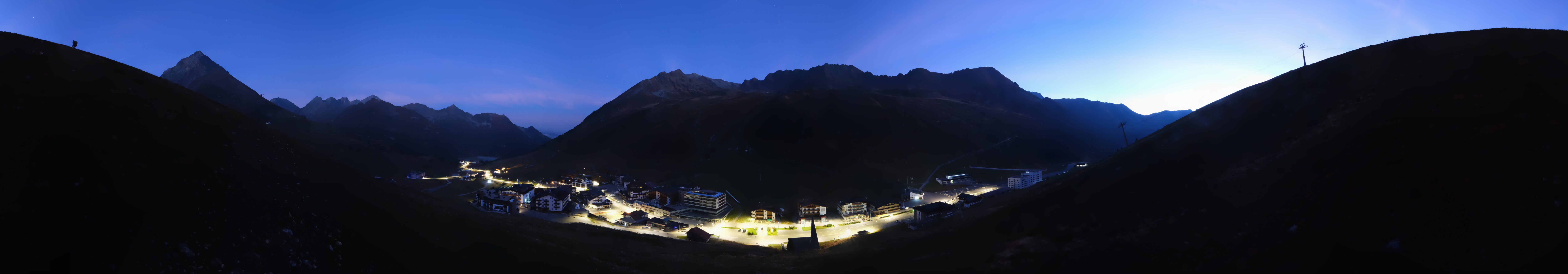 Archiv Foto Webcam Ortsblick Kühtai