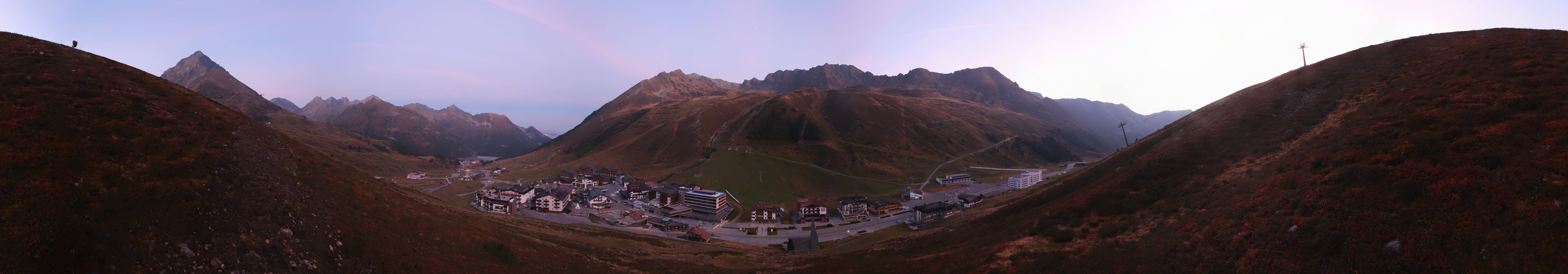 Archiv Foto Webcam Ortsblick Kühtai