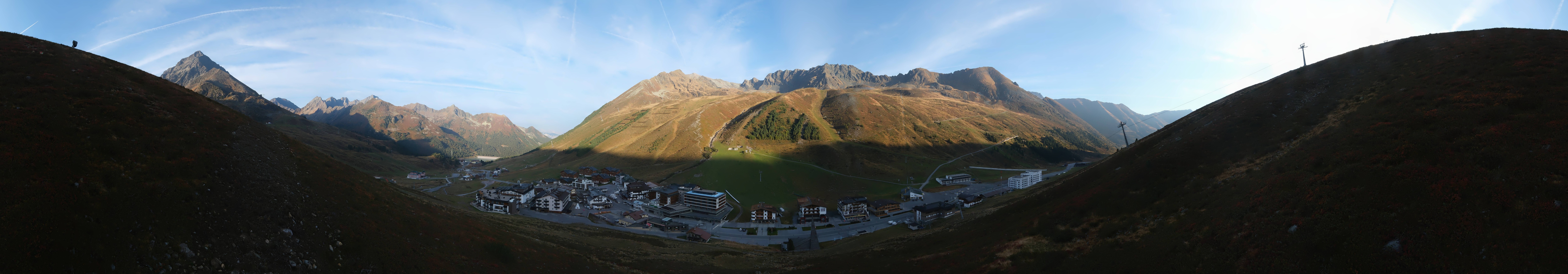 Archiv Foto Webcam Ortsblick Kühtai