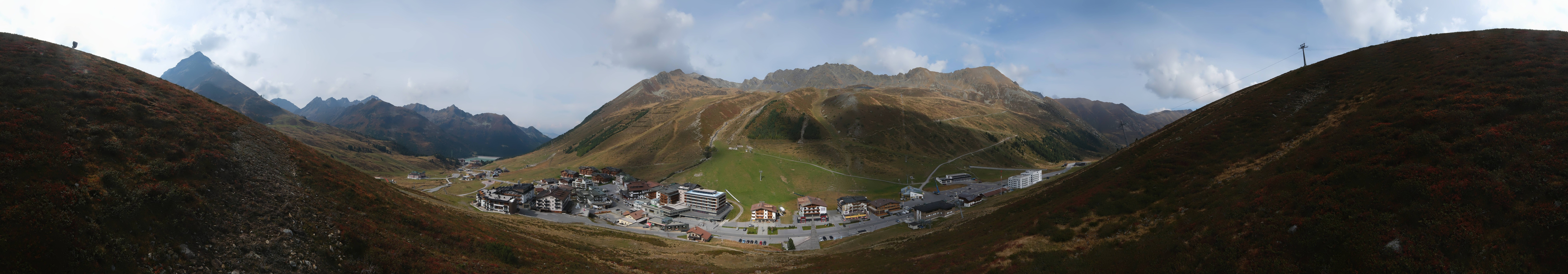 Archiv Foto Webcam Ortsblick Kühtai