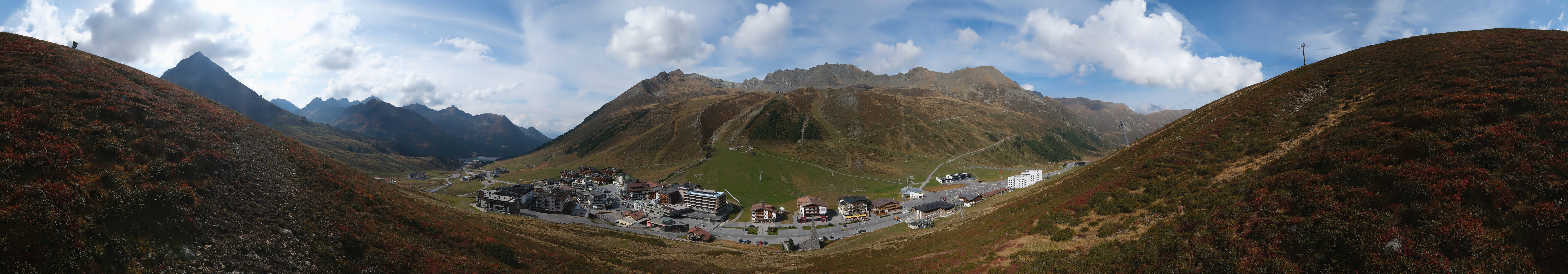 Archiv Foto Webcam Ortsblick Kühtai