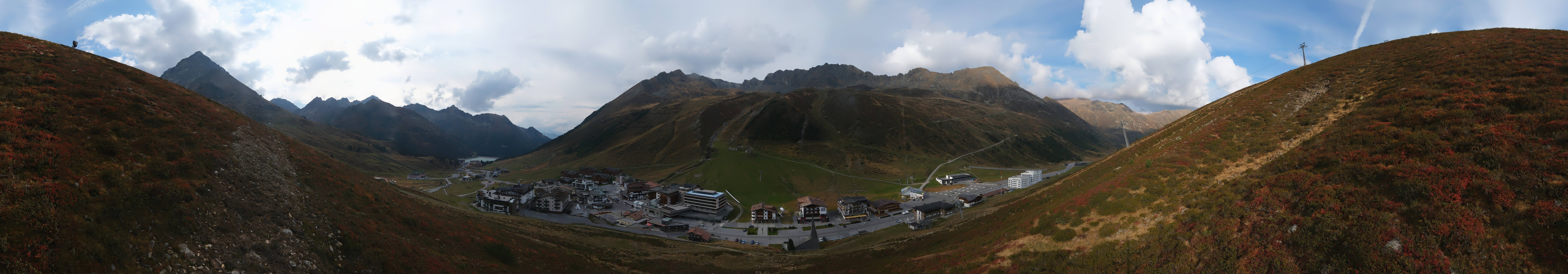 Archiv Foto Webcam Ortsblick Kühtai