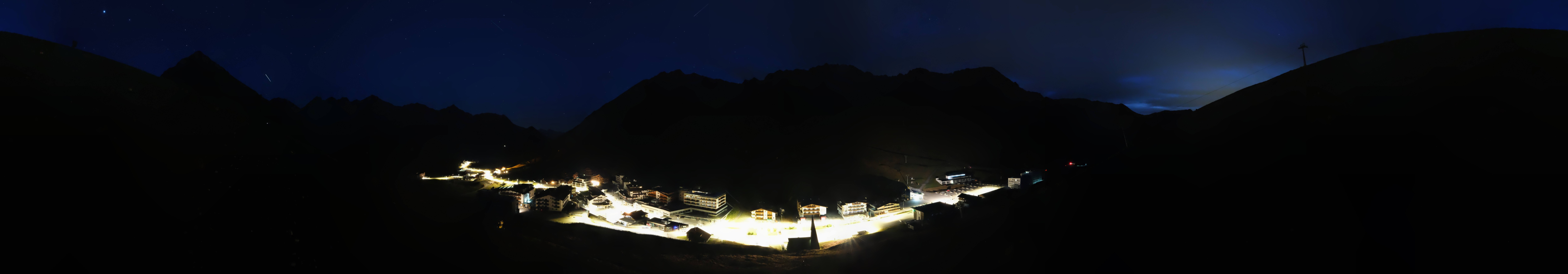 Archiv Foto Webcam Ortsblick Kühtai