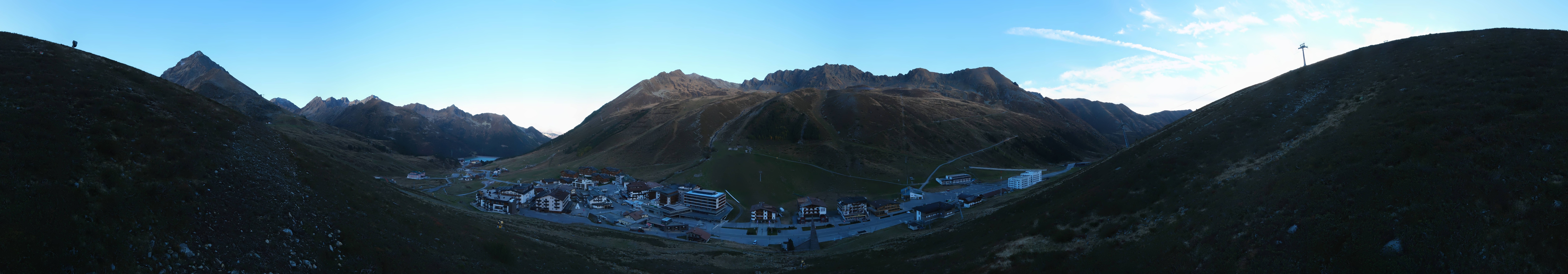 Archiv Foto Webcam Ortsblick Kühtai