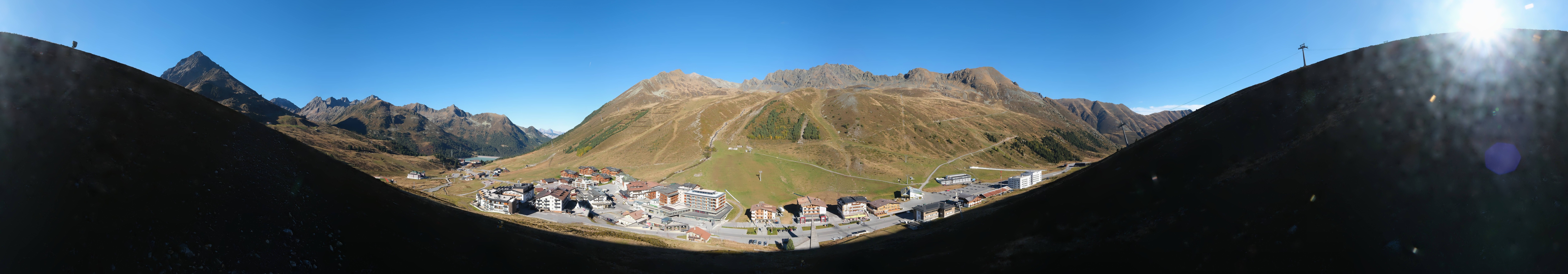 Archiv Foto Webcam Ortsblick Kühtai