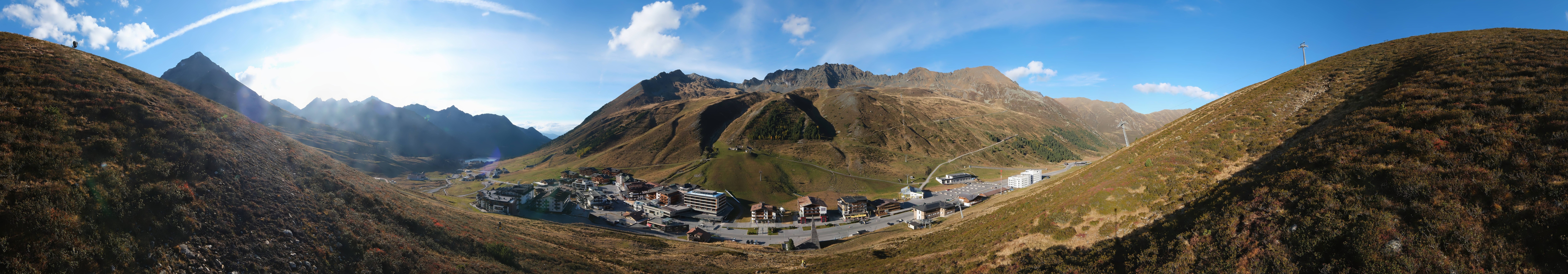Archiv Foto Webcam Ortsblick Kühtai