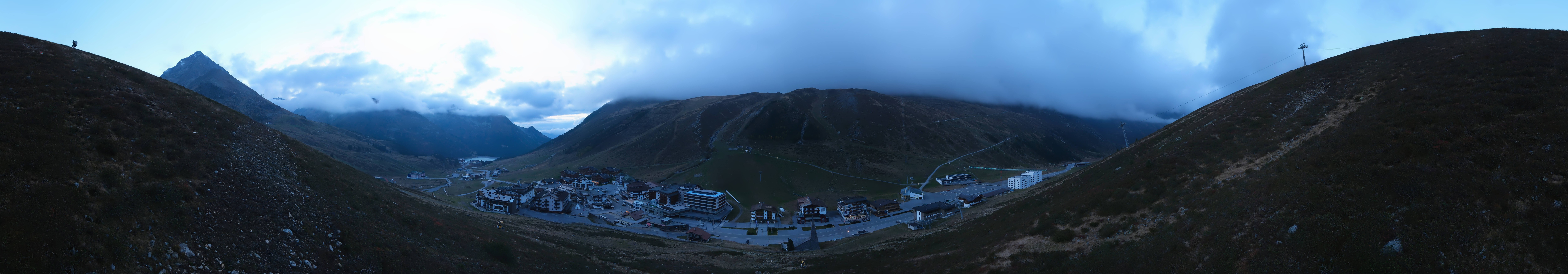 Archiv Foto Webcam Ortsblick Kühtai