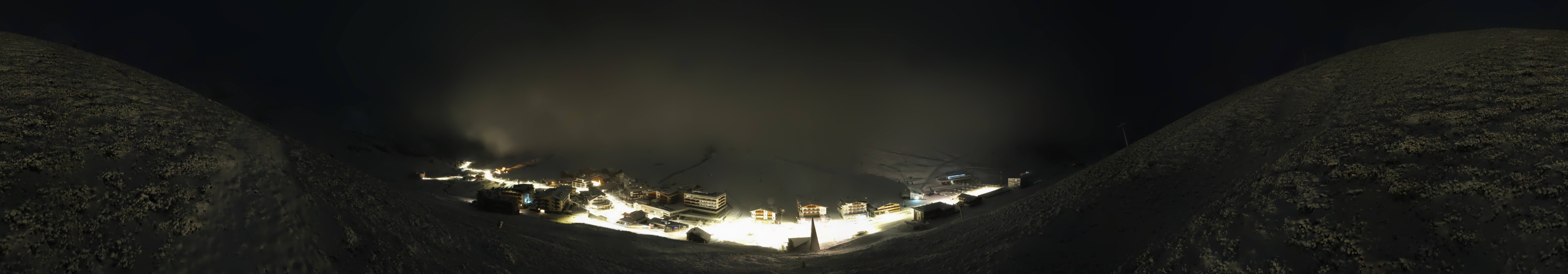 Archiv Foto Webcam Ortsblick Kühtai