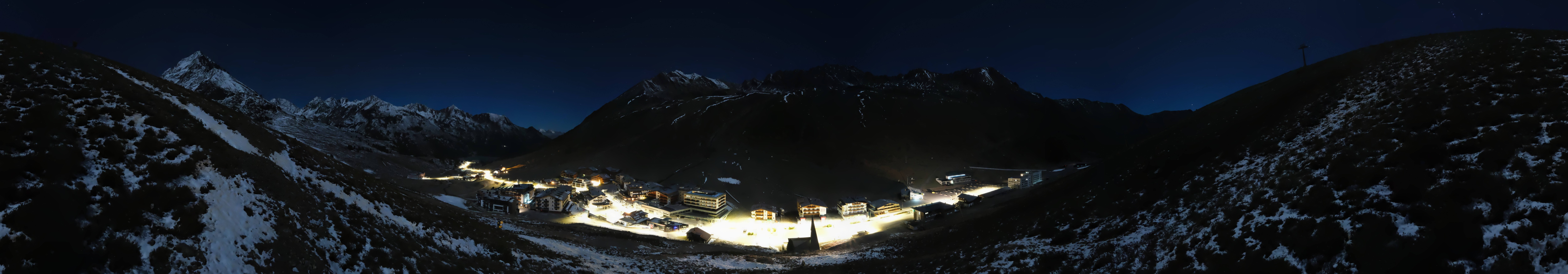 Archiv Foto Webcam Ortsblick Kühtai