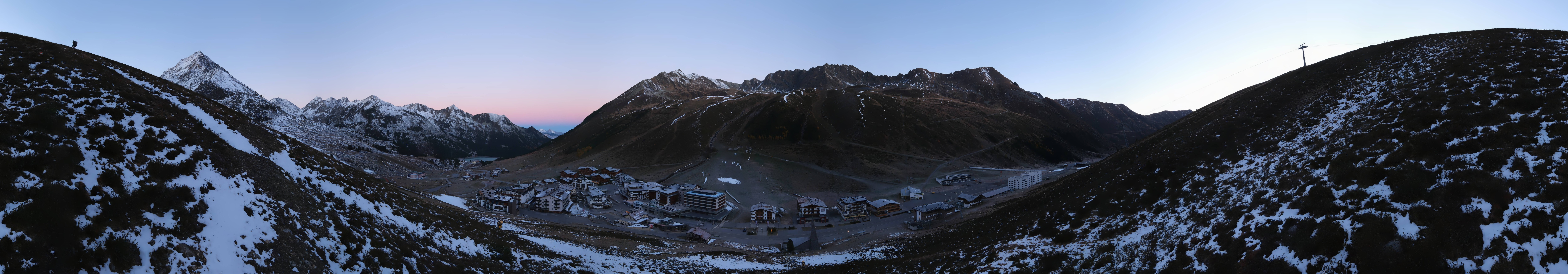 Archiv Foto Webcam Ortsblick Kühtai