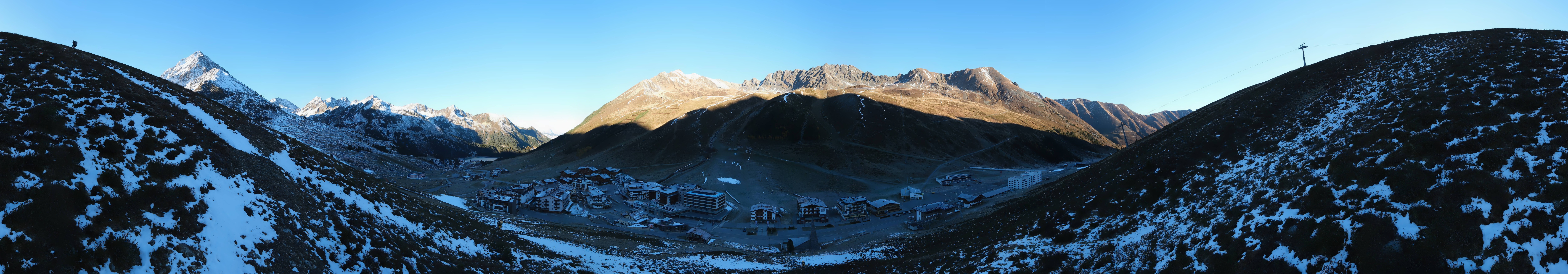 Archiv Foto Webcam Ortsblick Kühtai