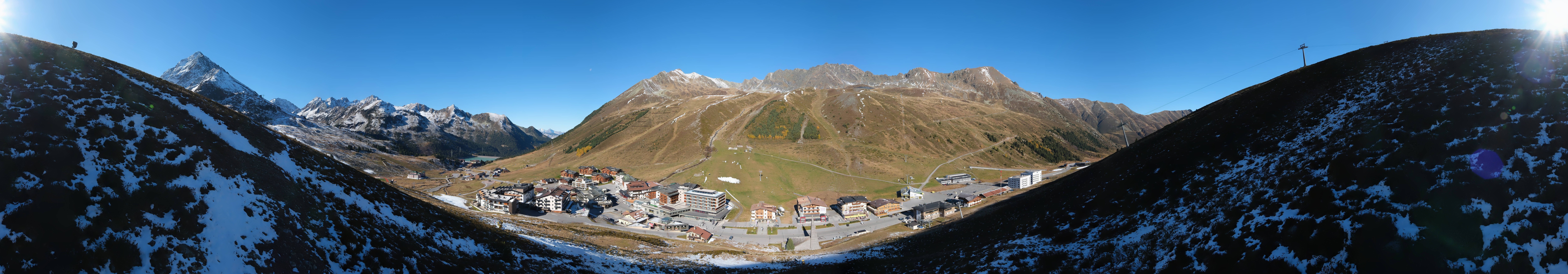 Archiv Foto Webcam Ortsblick Kühtai