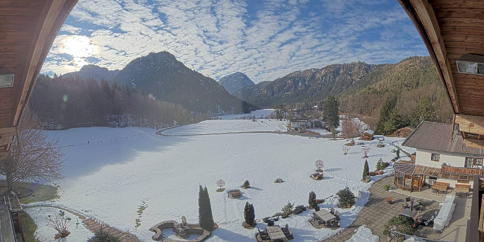 Archiv Foto Webcam Bad Reichenhall: Hotel Seeblick am Thumsee