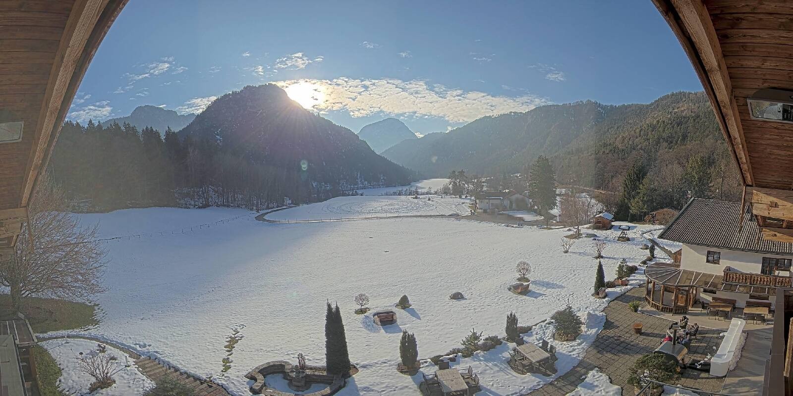 Archiv Foto Webcam Bad Reichenhall: Hotel Seeblick am Thumsee