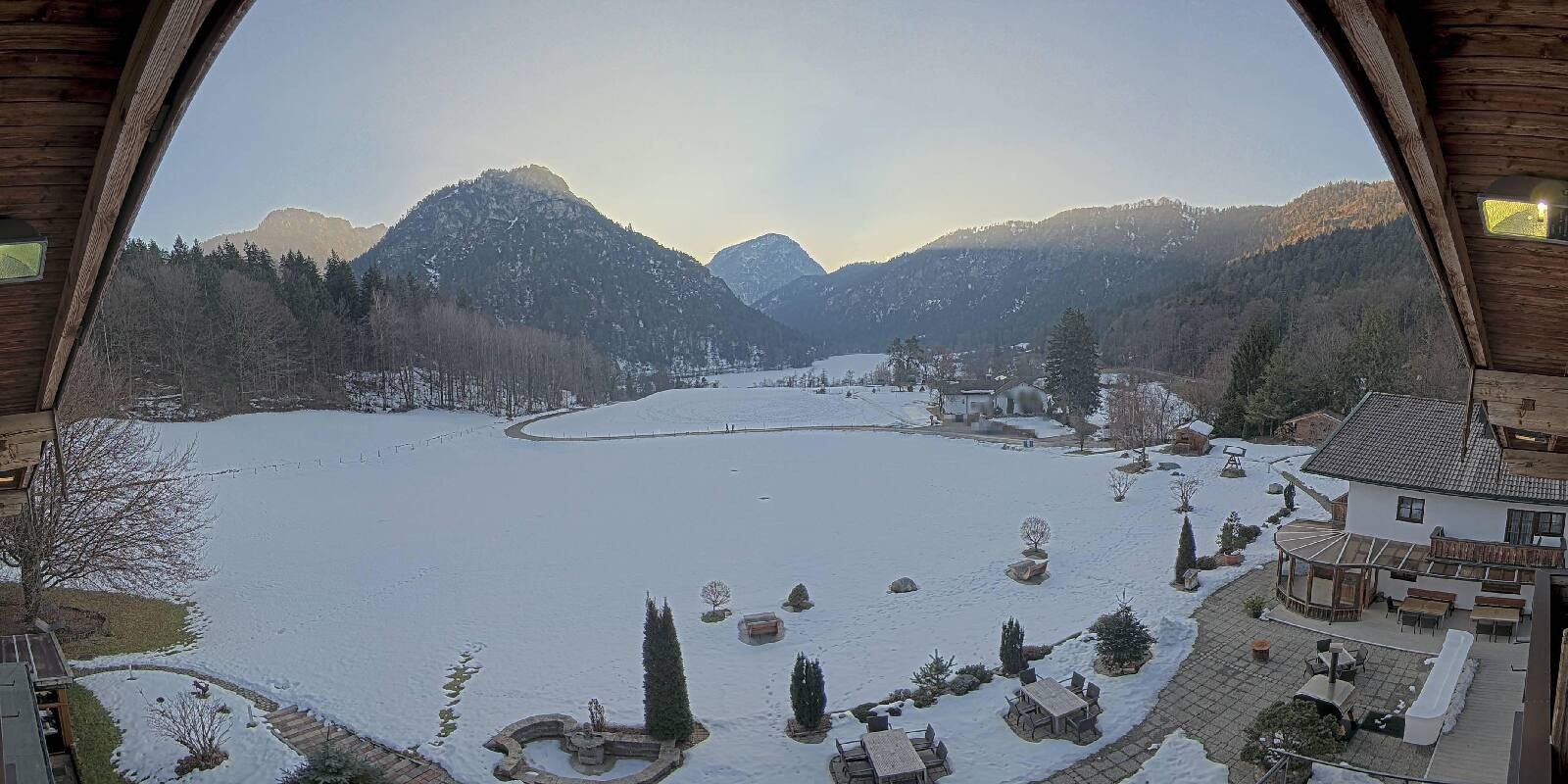 Archiv Foto Webcam Bad Reichenhall: Hotel Seeblick am Thumsee