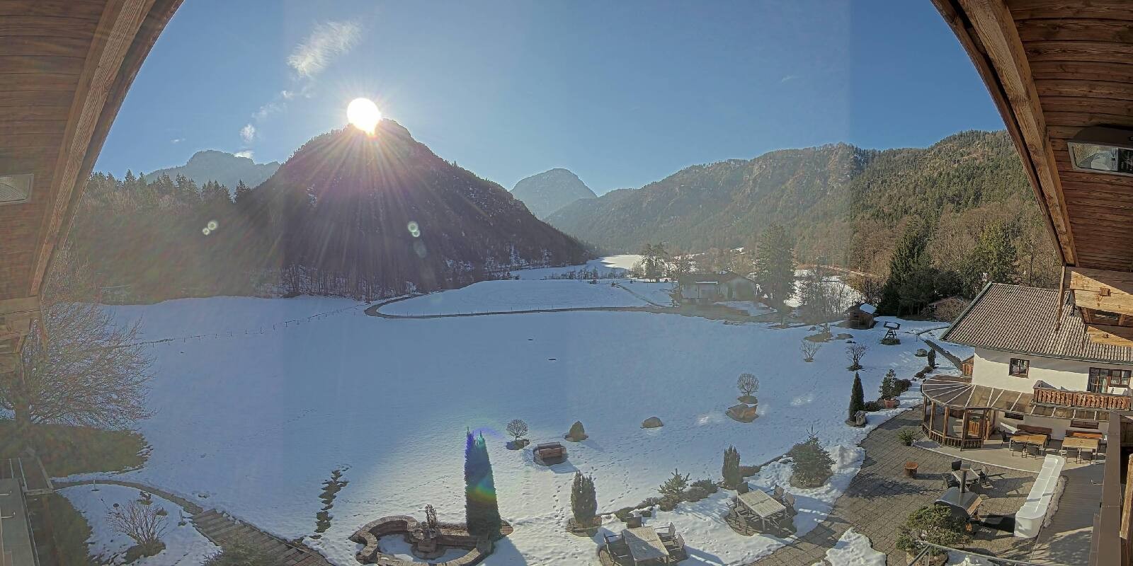 Archiv Foto Webcam Bad Reichenhall: Hotel Seeblick am Thumsee