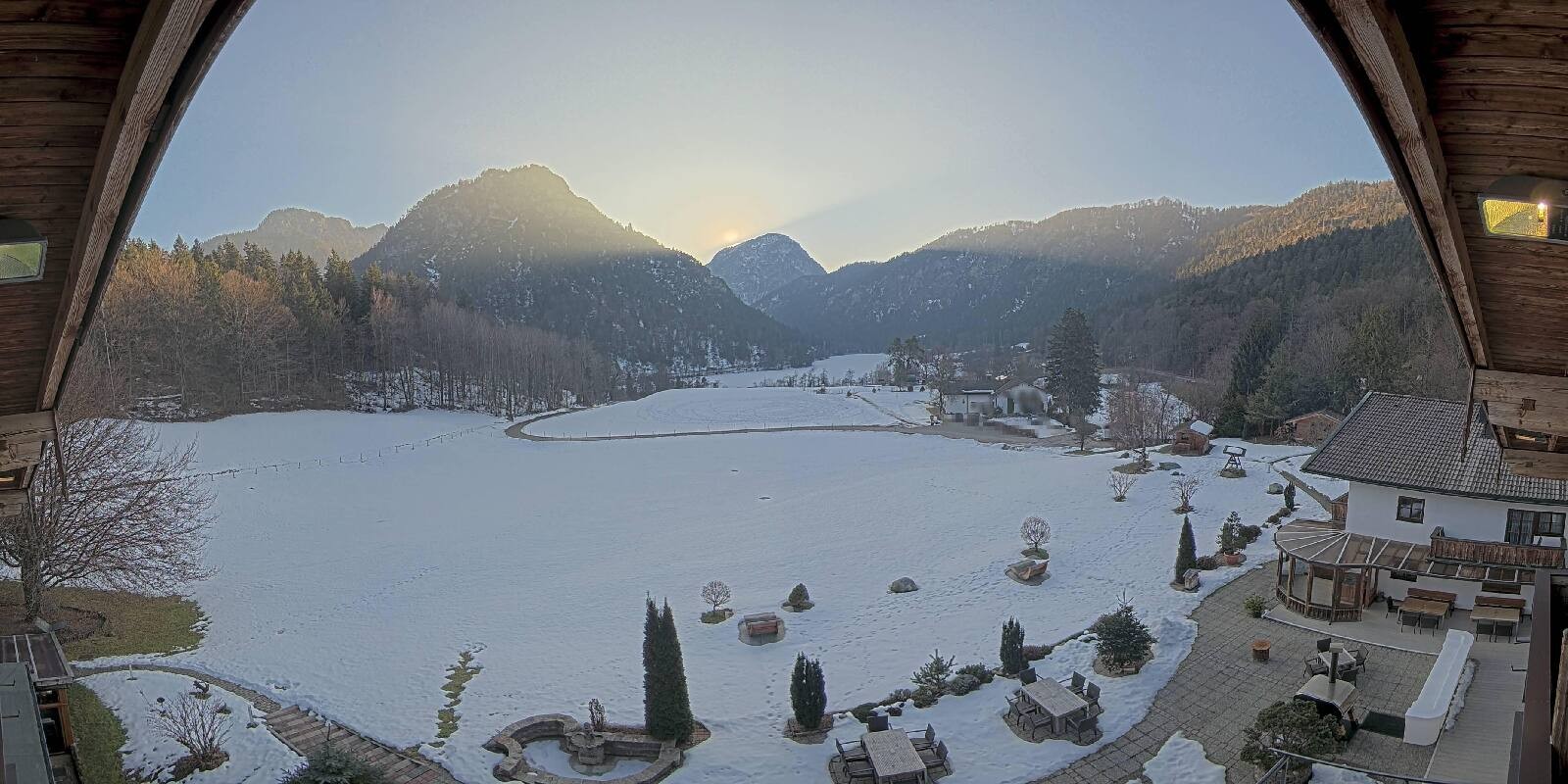 Archiv Foto Webcam Bad Reichenhall: Hotel Seeblick am Thumsee